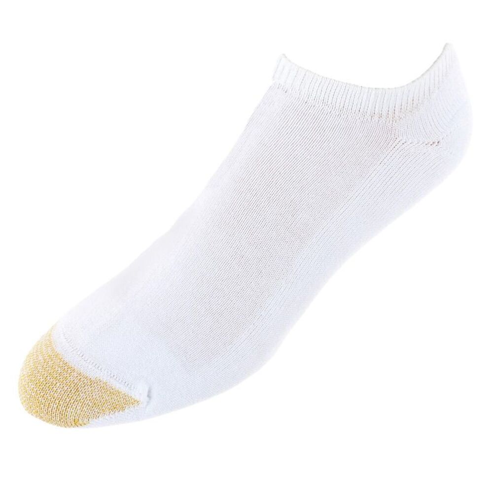 Gold Toe Men's Cushioned Cotton No Show Socks (6 Pack)